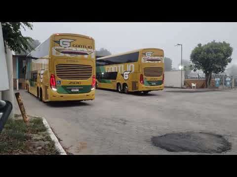 Ônibus Double Decker da Gontijo em Nanuque MG