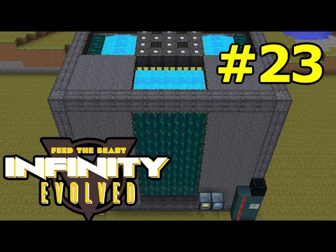 ftog S3E23 - Big Reactor Power and Portal Guns - FTB Infinity Evolved (Expert Mode)