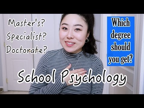 School Psychology: Masters vs. Specialist vs. Doctorate