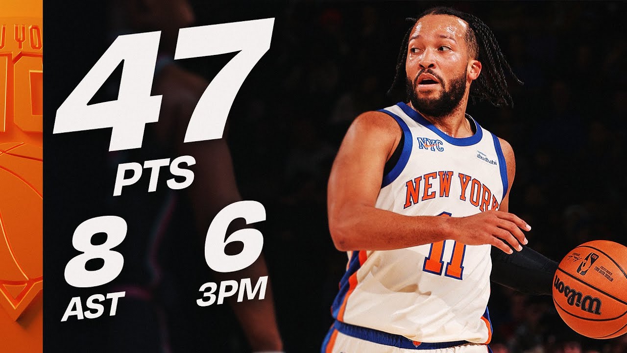 Jalen Brunson IGNITES For 47 PTS & 8 AST | December 21, 2025