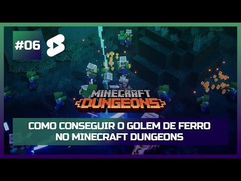 RENIPLAY - How to get the Ferro Golem in Minecraft Dungeons #shorts
