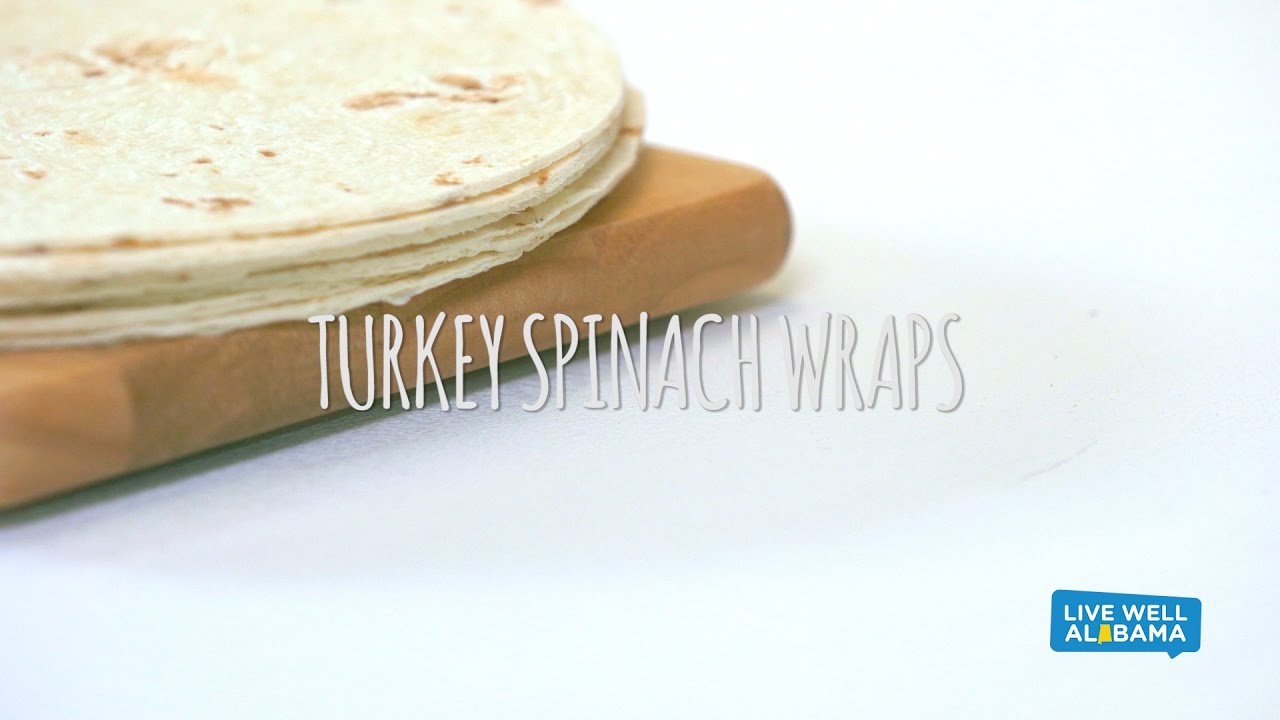 Turkey Spinach Wraps