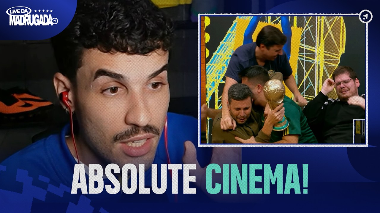 ALLAN STAG REAGE AO 7 A 0 ÉPICO COM CAZÉ, LUISINHO, DONAN E IGOR RODRIGUES! | LIVE DA MADRUGADA