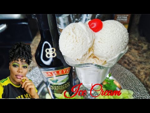BAILEY'S ICE CREAM | HOW TO MAKE BAILEY'S IRISH CREAM ICE CREAM RECIPE | ONLY 4 INGREDIENTS MUST TRY