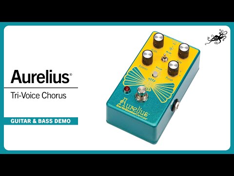 Earthquaker Devices Aurelius Tri-Voice Chorus Flexi-Switch Technology 9-Volt Guitar Pedal