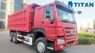 Cami&atilde;o basculante Howo Howo 6x4 340hp Dump Truck for Sale | Imagem 4 - Autoline