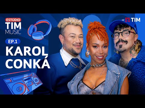 KAROL CONKÁ no Estúdio TIM Music com Diva Depressão | EP1