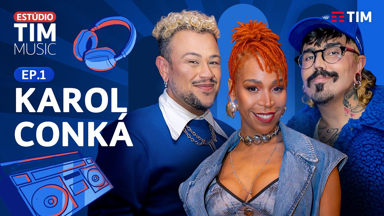 KAROL CONKÁ no Estúdio TIM Music com Diva Depressão | EP1