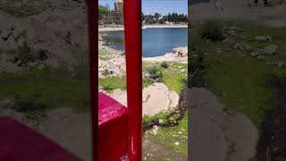 Lâm viên núi cấm hồ thủy liêm nước cạn nhìn không được đẹp