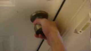 How to open ANY locked door with a knife