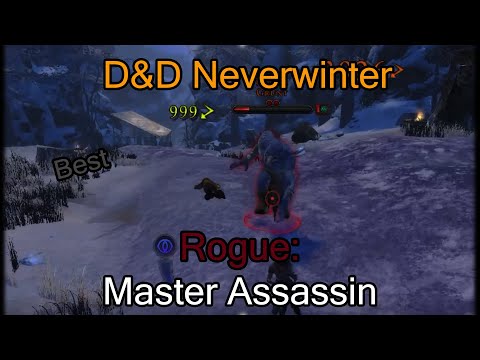 🔥🐉D&D Neverwinter: Rogue: Master Assassin🖤🗡️