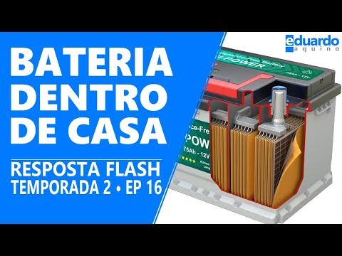 Bateria Chumbo Ácido Dentro de Casa, Pode?