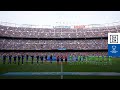 The Barcelona Anthem Is Belted Out By A Huge UEFA Women's Champions League Crowd