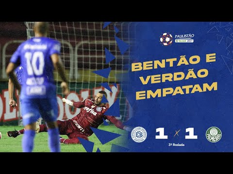Melhores Momentos de São Bento 1 x 1 Palmeiras - Rodada 3 - Paulistão A1 Sicredi 2021