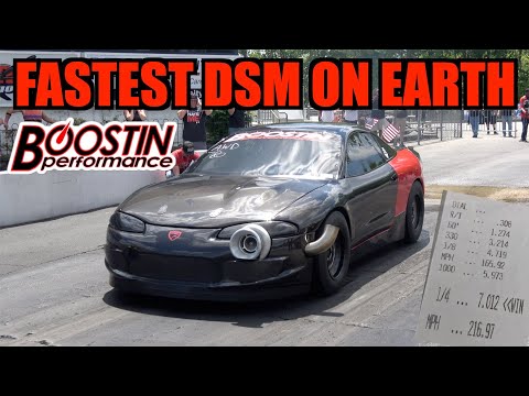 FASTEST DSM ON EARTH! RED DEMON GOES 7.01 216MPH