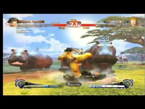 Super Street Fighter 4: AE Makoto (Yocas) vs Guile (Engravings)