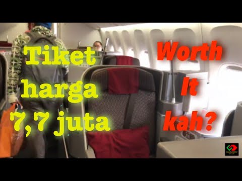 GARUDA INDONESIA BUSINESS CLASS DARI JAKARTA KE MEDAN | Boeing 777-300ER