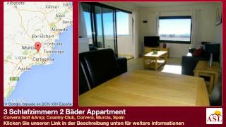 preview picture of video '3 Schlafzimmern 2 Bäder Appartment zu verkaufen in Corvera Golf &Amp; Country Club, Corvera, Murcia'