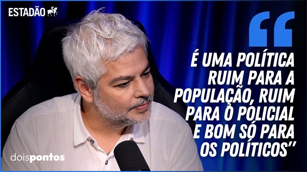 "É uma POLÍTICA RUIM para a POPULAÇÃO, ruim para o POLICIAL e BOM para POLÍTICOS", diz especialista