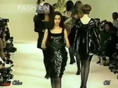 "Chloe" Autumn Winter 1988 1989 Paris pret a porter women by Canale Moda