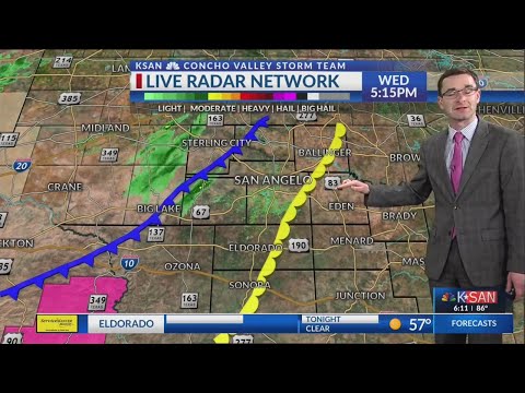 KSAN 6pm Weather - Wednesday April 17, 2019