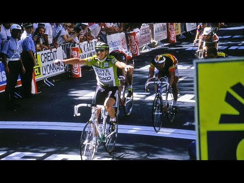 Tour 1988.El Tour de Perico.Etapa 8 Reims-Nancy.Vencedor Rolf Golz. Ataca Herrera y responde Delgado