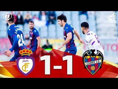 RESUMEN | Copa del Rey | Real Jaén 1-1 F.C. (4-5 penaltis) Levante U.D.