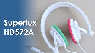 Superlux HD572A | обзор накладных наушников