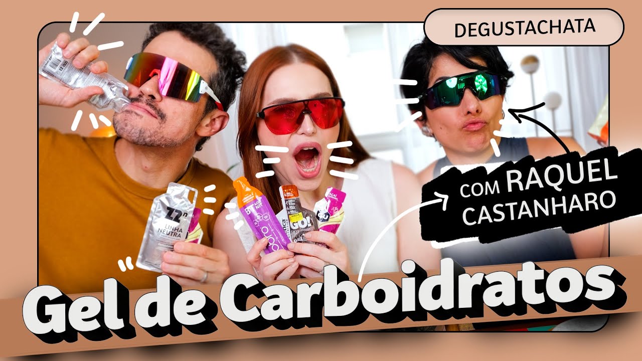 QUAL É O GEL PERFEITO PARA QUEM TREINA OU CORRE? #DEGUSTACHATA | Lu Ferreira