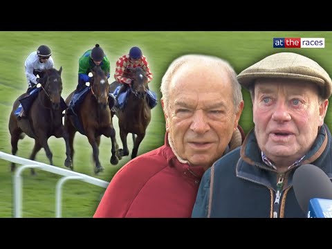 CONSTITUTION HILL gallop delights Nicky Henderson and Michael Buckley at Newbury!
