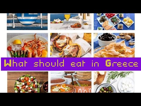 Greece Traditional Food: Top 10 Dishes of Greece Cuisine ‼️