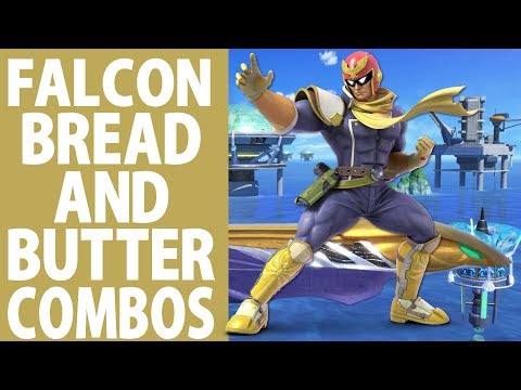 CAPTAIN FALCON Bread and Butter combos (Beginner to Pro)