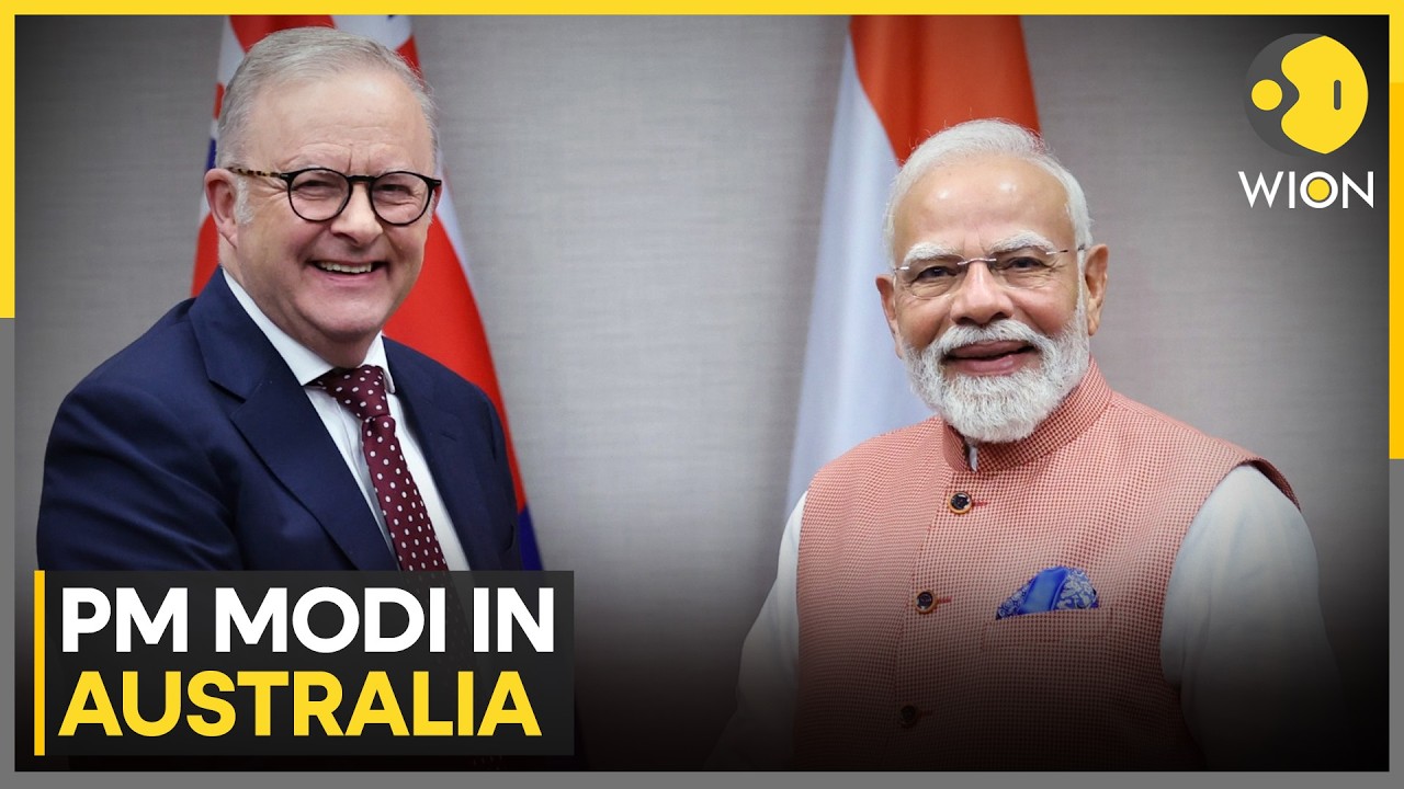 PM Modi in Australia: India & Australia Eye To Deepen Indo-Pacific Cooperation | WION News