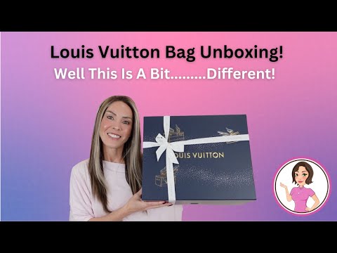 Louis Vuitton Bag Unboxing! Well This Is A Bit........ Different!