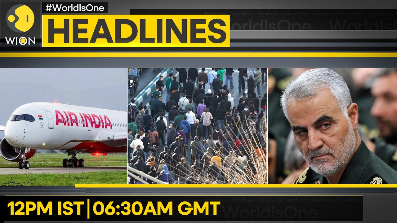 Sixth Anniversary Of Qassem Soleimani's Killing | 30 Arrested In Iran Protests | WION Headlines