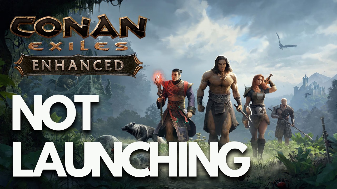 Conan Exiles Enhanced Not Launching/Crashing/Startup Crash/Not Loading/Freezing Steam PC FIX🎮🔥