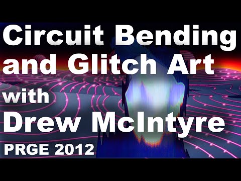 PRGE 2012 - Drew "Big Pauper"McIntyre - Glitch Art and Circuit Bending - Portland Retro Gaming Expo