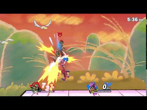 Smash Ultimate: Triple Up Air into Knee
