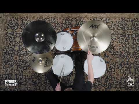 Used Sabian 20" AAX Stage Ride Cymbal - 2473g (U22012X-1062321W)