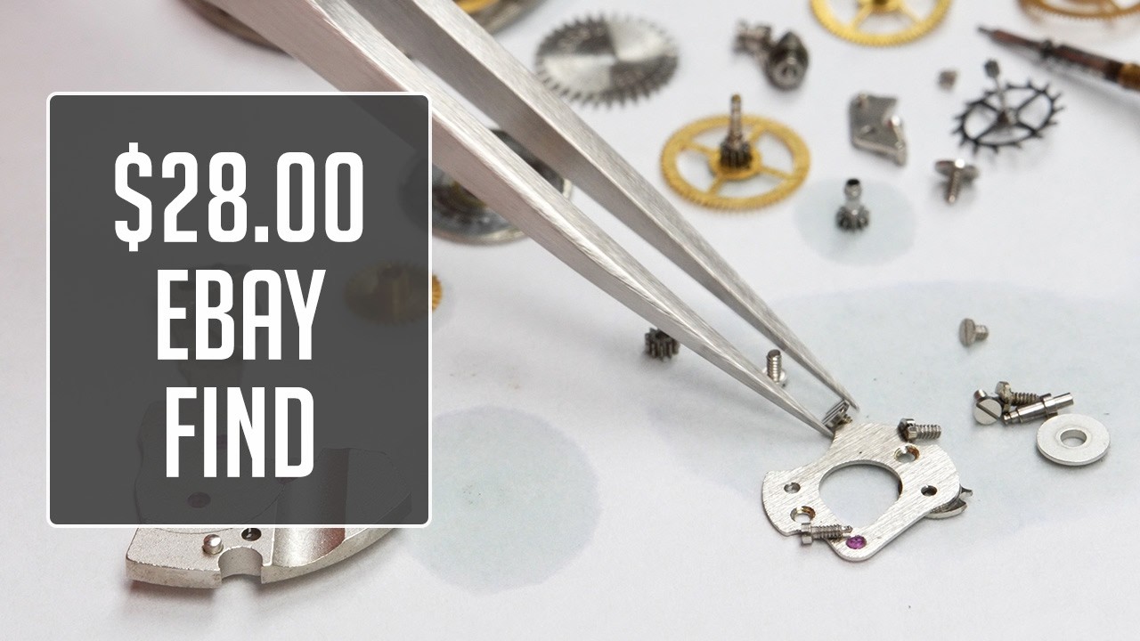Restoring a $28.00 Soviet Era Watch from eBay Using the Toolkit I Designed!