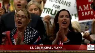 'LOCK HER UP!': Lt. Gen Michael Flynn Calls on Crooked Hillary to Drop Out