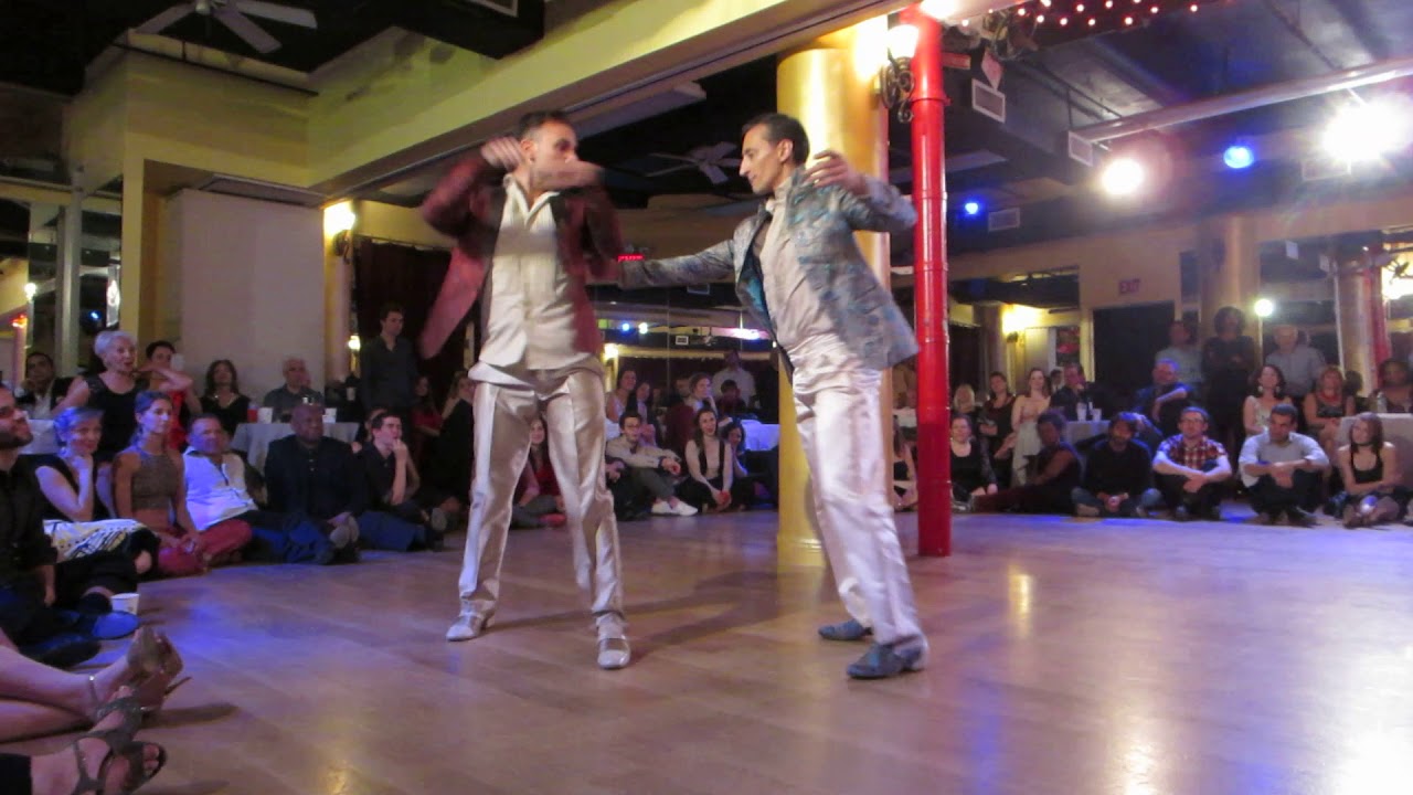 Martin Maldonado and Maurizio Ghella performance 2/2 @ All Night Milonga NYC 2017