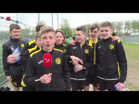 Jeugdvoetballers strijden om de Holland Cup