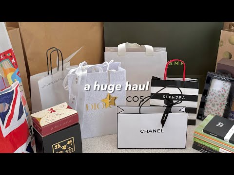 an aesthetic haul 💌| skincare, accessories, books...