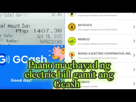Paano magbayad ng electric bill gamit ang Gcash!