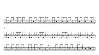 tower of power-loveland | Drum Score, Drum Sheet Music, 드럼악보