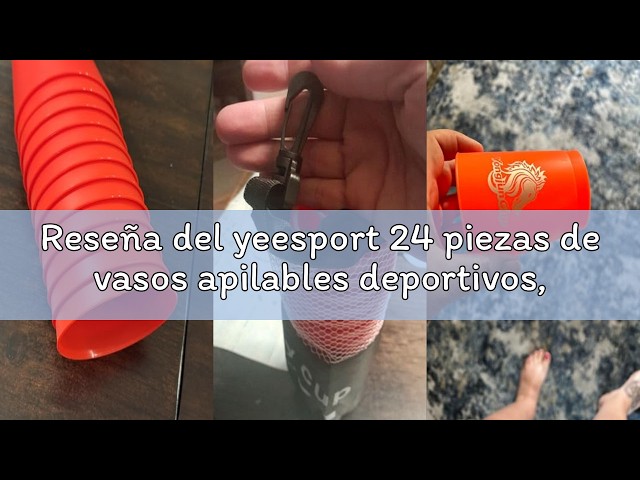 Vídeo relacionado con Phlognfy Juego de vasos apilables deportivos, juego de vasos apilables, con 1 campana de mesa, 54 cartas de juego, 18 vasos, para niños y adultos, juegos de mesa