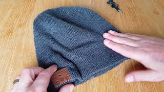 Sharon Wireless Bluetooth Headset Music Beanie