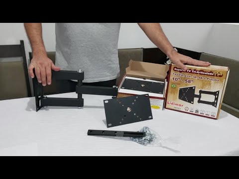 SUPORTE TV BI ARTICULADO 10"-55" LIDIMAR*