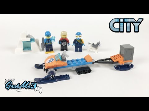 Vidéo LEGO City 60191 : Les explorateurs de l'Arctique